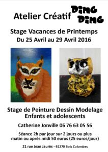 Affichestageprintemps2016